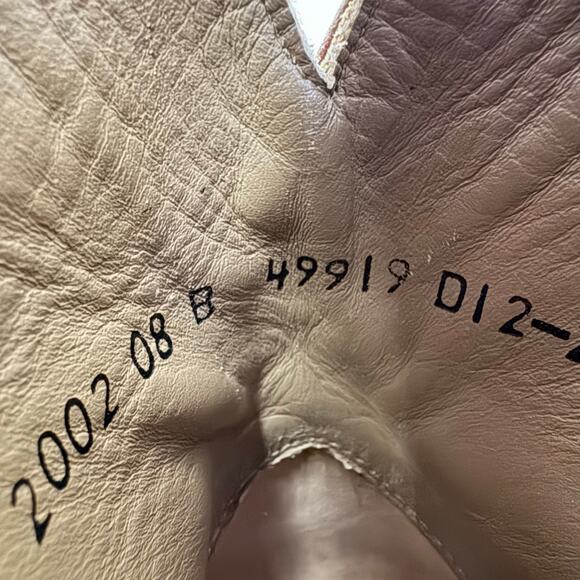 Tecovas Revivals Women’s Leather Roper Boots Bourbon Brown Short Booties 8B - Picture 12 of 16